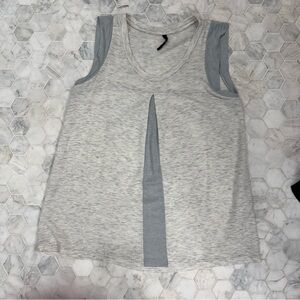 Heathered gray/Light Blue Tank